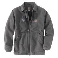 Load image into Gallery viewer, The Citadel, Spike, Carhartt® Sherpa-Lined Coat - Grey
