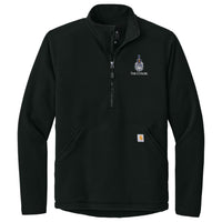 Load image into Gallery viewer, The Citadel, Spike, Carhartt® Textured 1/2-Zip Fleece Jacket - Black
