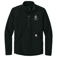 Load image into Gallery viewer, The Citadel, Spike Alumni, Carhartt® Textured 1/2-Zip Fleece Jacket - Black
