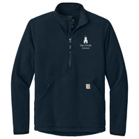 Load image into Gallery viewer, The Citadel, Barracks Alumni, Carhartt® Textured 1/2-Zip Fleece Jacket - Navy
