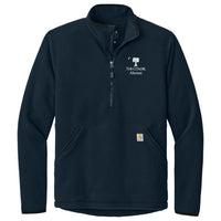 Load image into Gallery viewer, The Citadel, Big Red Alumni, Carhartt® Textured 1/2-Zip Fleece Jacket - Navy
