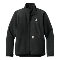 Load image into Gallery viewer, The Citadel, Barracks, Carhartt® Rain Defender® Soft Shell Jacket - Black
