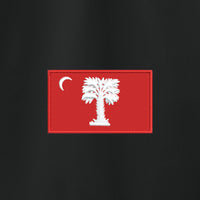 Load image into Gallery viewer, The Citadel, Big Red Flag, Carhartt® Rain Defender® Soft Shell Jacket - Black
