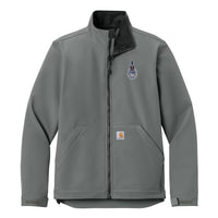 Load image into Gallery viewer, The Citadel, Spike, Carhartt® Rain Defender® Soft Shell Jacket - Grey
