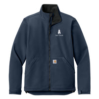 Load image into Gallery viewer, The Citadel, Barracks, Carhartt® Rain Defender® Soft Shell Jacket - Navy
