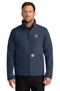 Load image into Gallery viewer, The Citadel, Spike, Carhartt® Rain Defender® Soft Shell Jacket - Navy
