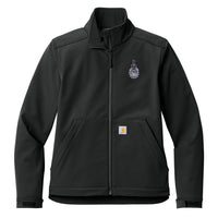 Load image into Gallery viewer, The Citadel, Spike, Carhartt® Women’s Rain Defender® Soft Shell Jacket - Black
