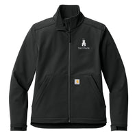 Load image into Gallery viewer, The Citadel, Barracks, Carhartt® Women’s Rain Defender® Soft Shell Jacket - Black
