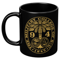 Load image into Gallery viewer, The Citadel, Class of 1994, Ring Bezel 11 oz Black Mug
