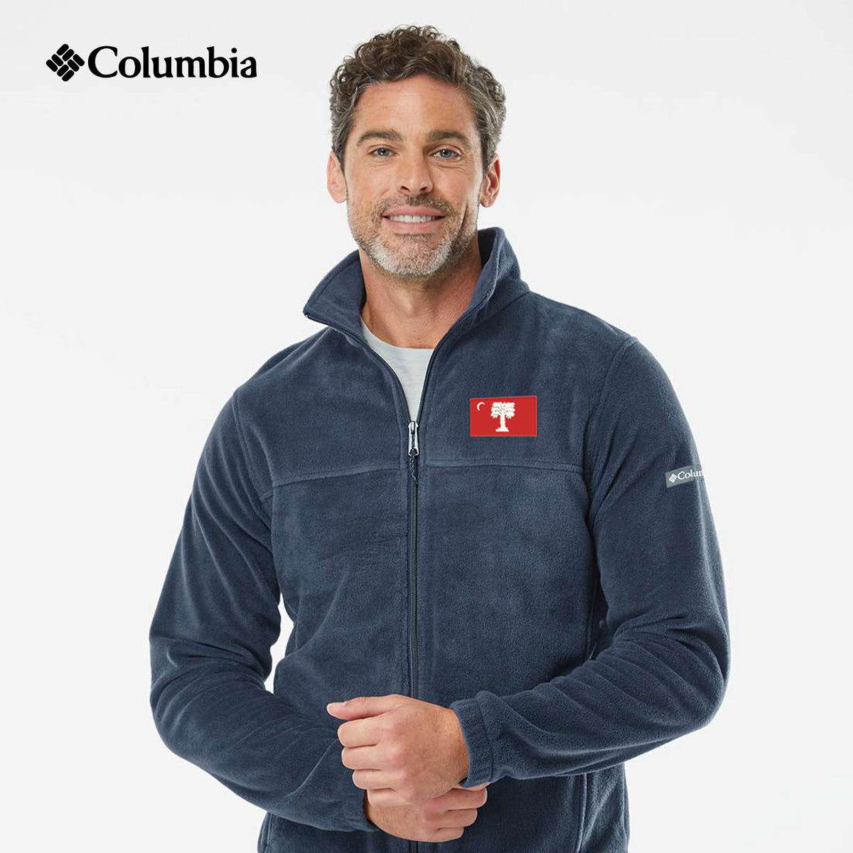 The Citadel, Big Red Flag, Columbia - Steens Mountain™ Full Zip 2.0 Jacket- Navy