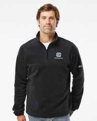 Load image into Gallery viewer, The Citadel, Club Soccer, Columbia - Men's Steens Mountain™ Fleece Half-Zip Pullover - Black
