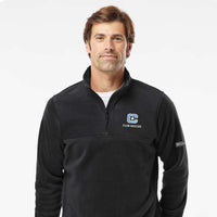 Load image into Gallery viewer, The Citadel, Club Soccer, Columbia - Men's Steens Mountain™ Fleece Half-Zip Pullover - Black
