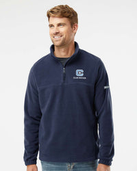 Load image into Gallery viewer, The Citadel, Club Soccer, Columbia - Men's Steens Mountain™ Fleece Half-Zip Pullover - Navy
