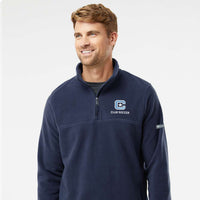 Load image into Gallery viewer, The Citadel, Club Soccer, Columbia - Men's Steens Mountain™ Fleece Half-Zip Pullover - Navy
