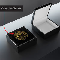 Load image into Gallery viewer, The Citadel, Ring Bezel, Customized Year Jewelry Box
