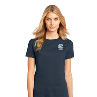 Load image into Gallery viewer, The Citadel, Club Sports - Rugby, District ® Women’s Perfect Weight ® T-Shirt - Navy
