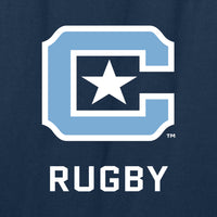 Load image into Gallery viewer, The Citadel, Club Sports - Rugby, District ® Women’s Perfect Weight ® T-Shirt - Navy

