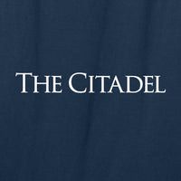 Load image into Gallery viewer, The Citadel, Palm Tree, District ® Women’s Perfect Weight ® T-Shirt - Navy
