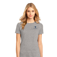 Load image into Gallery viewer, The Citadel, Palm Tree, District ® Women’s Perfect Weight ® T-Shirt - Grey
