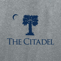 Load image into Gallery viewer, The Citadel, Palm Tree, District ® Women’s Perfect Weight ® T-Shirt - Grey
