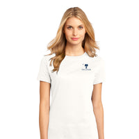 Load image into Gallery viewer, The Citadel, Palm Tree, District ® Women’s Perfect Weight ® T-Shirt - White
