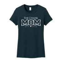 Load image into Gallery viewer, The Citadel Mom, Customizable (Your Year), District ® Women’s Perfect Weight ® T-Shirt 
