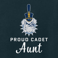 Load image into Gallery viewer, The Citadel, "Proud Cadet Aunt," District ® Women’s Perfect Weight ® T-Shirt
