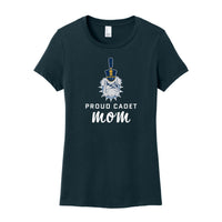 Load image into Gallery viewer, The Citadel, "Proud Cadet Mom," District ® Women’s Perfect Weight ® T-Shirt
