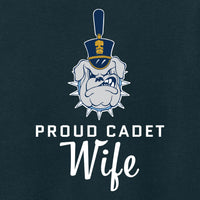 Load image into Gallery viewer, The Citadel, "Proud Cadet Wife," District ® Women’s Perfect Weight ® T-Shirt
