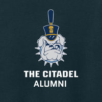 Load image into Gallery viewer, The Citadel, Alumni Spike, District ® Women’s Perfect Weight ® T-Shirt - Navy
