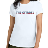 Load image into Gallery viewer, The Citadel, Americana, District ® Women’s Perfect Weight ® T-Shirt
