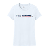Load image into Gallery viewer, The Citadel, Americana, District ® Women’s Perfect Weight ® T-Shirt
