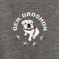 Load image into Gallery viewer, Copy of The Citadel, Gen. Groshon Left Chest,  Women’s V-Neck Tee Shirt- Heathered Nickel
