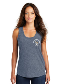 Load image into Gallery viewer, The Citadel, Gen. Groshon Left Chest, Women’s Racerback Tank
