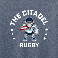 Load image into Gallery viewer, The Citadel, Club Sports - Rugby, Women’s Perfect Tri ® Racerback Tank - Navy
