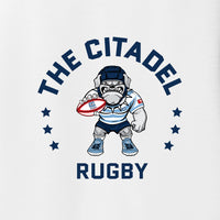 Load image into Gallery viewer, The Citadel, Club Sports - Rugby, Women’s Perfect Tri ® Racerback Tank - White
