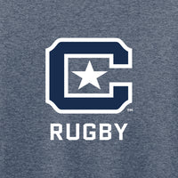 Load image into Gallery viewer, The Citadel, Club Sports - Rugby, District ® Women’s Perfect Tri ® Racerback Tank -  Navy
