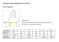Load image into Gallery viewer, The Citadel, Customizable (Your Year) Ring Bezel Design, Perfect Weight® Icon T-Shirt - Size Chart
