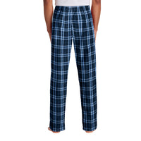 Load image into Gallery viewer, The Citadel Burgee, Club Sport-Sailing, District ® Flannel Plaid Pant - TrueNavy_CarolinaBlue
