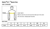 Load image into Gallery viewer, The Citadel, Spike, Powerlifting, District ® V.I.T. ™ Muscle Tank- Size Chart

