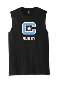 Load image into Gallery viewer, The Citadel C, Club Sports - Rugby,  District® V.I.T.™ Muscle Tank - Black
