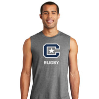 Load image into Gallery viewer, The Citadel C, Club Sports - Rugby,  District® V.I.T.™ Muscle Tank - Grey
