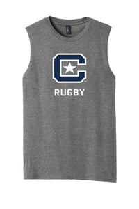 Load image into Gallery viewer, The Citadel C, Club Sports - Rugby,  District® V.I.T.™ Muscle Tank - Grey
