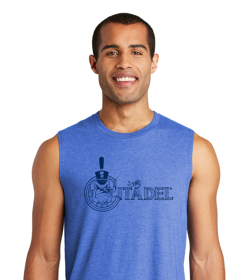 The Citadel Spike Muscle Tank_Royal Frost
