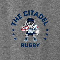 Load image into Gallery viewer, The Citadel, Club Sport - Rugby, Rugby Spike, District ® V.I.T. ™ Muscle Tank- grey
