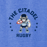 Load image into Gallery viewer, The Citadel, Club Sport - Rugby, Rugby Spike, District ® V.I.T. ™ Muscle Tank- Royal

