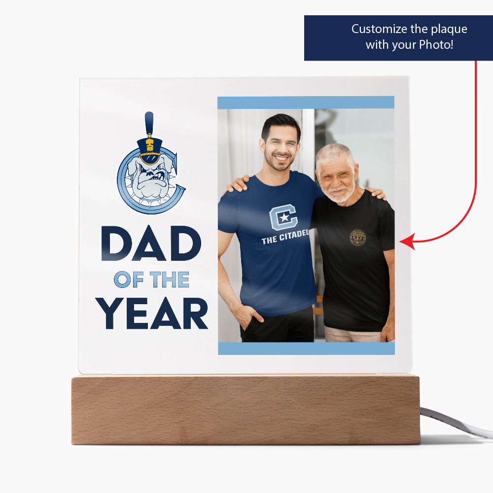 The Citadel, Dad of The Year, Acrylic Square Plaque