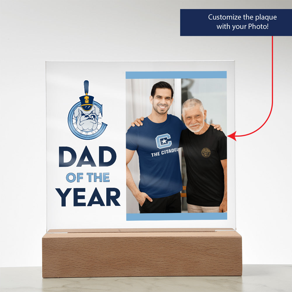 The Citadel, Dad of The Year, Acrylic Square Plaque