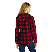 Load image into Gallery viewer, The Citadel Eddie Bauer® Ladies Woodland Shirt Jacket with Cozy Hood
