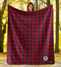 Load image into Gallery viewer, The Citadel, Spike and Stars logo, Eddie Bauer® Woodland Blanket
